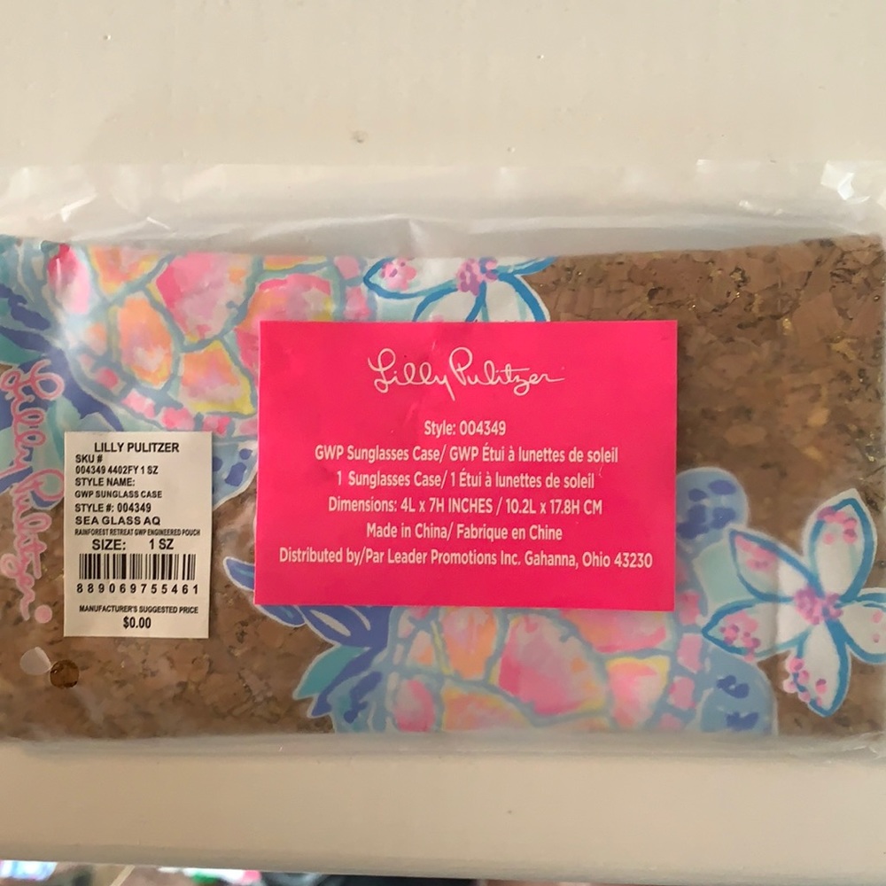 Lilly Pulitzer sunglasses case